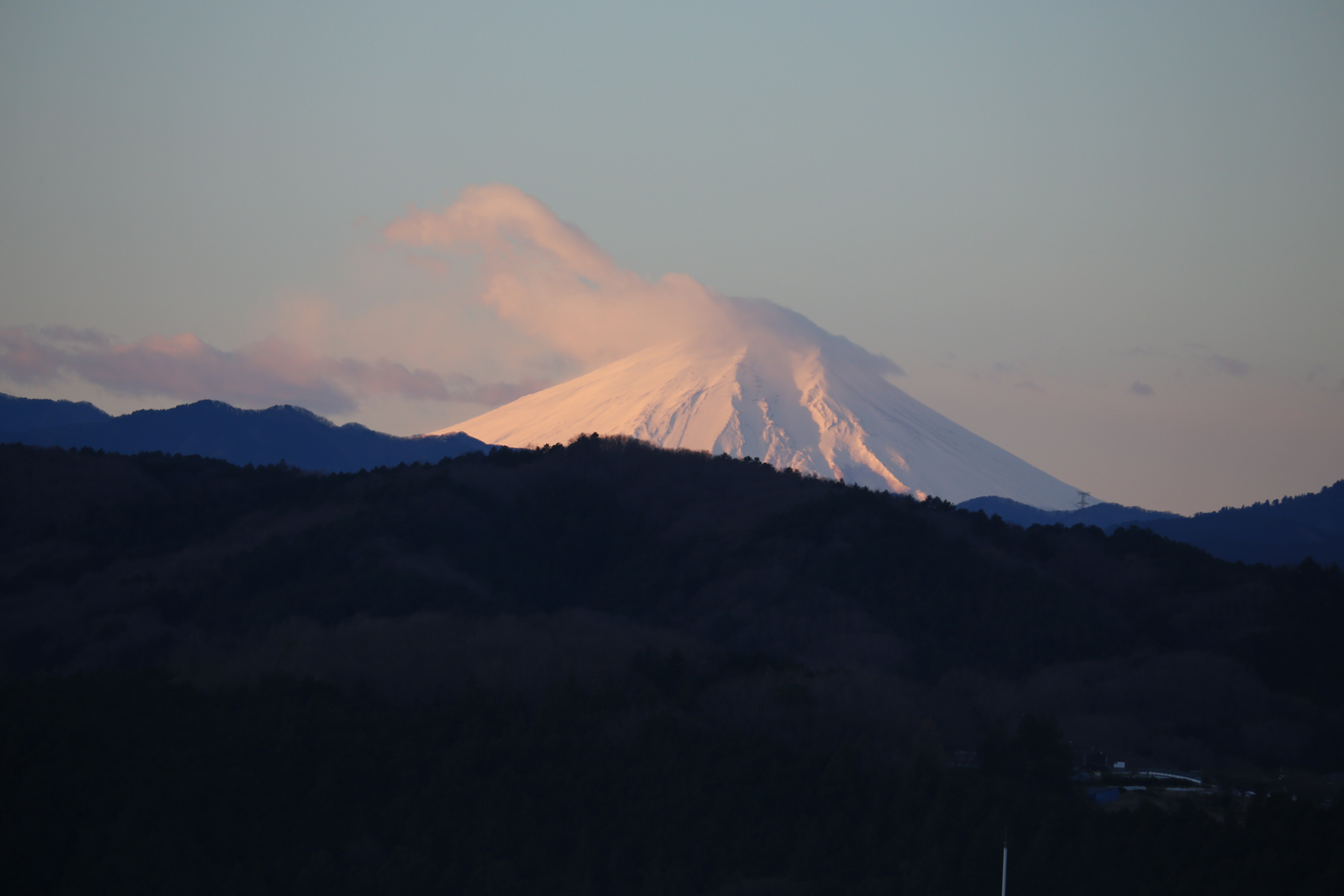 富士山（朝焼け）
